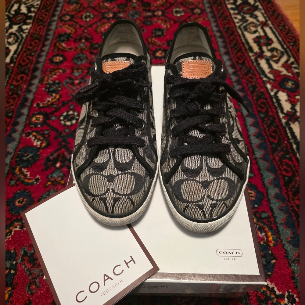 COACH - Black and Gray Sneakers
